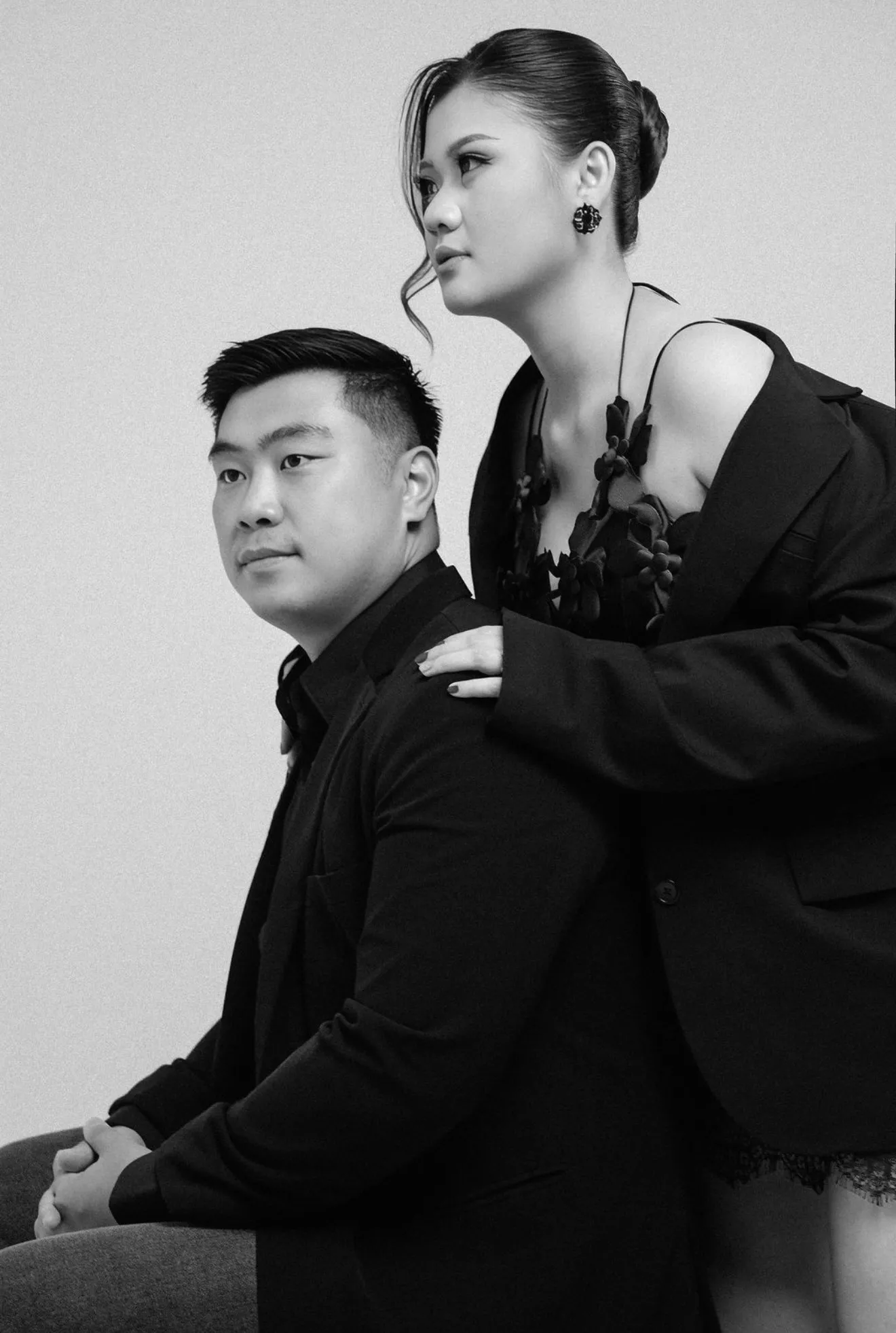 Anthony and Kezia black white 4